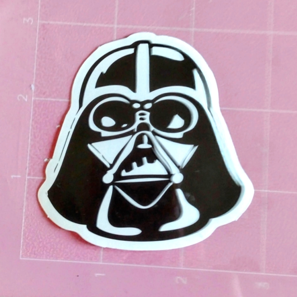 💙 Star Wars Dath Vader The Dark Side Vinyl Sticker Decal New